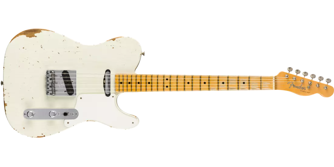 Limited Roasted Pine Double Esquire Relic - 55 Desert Tan