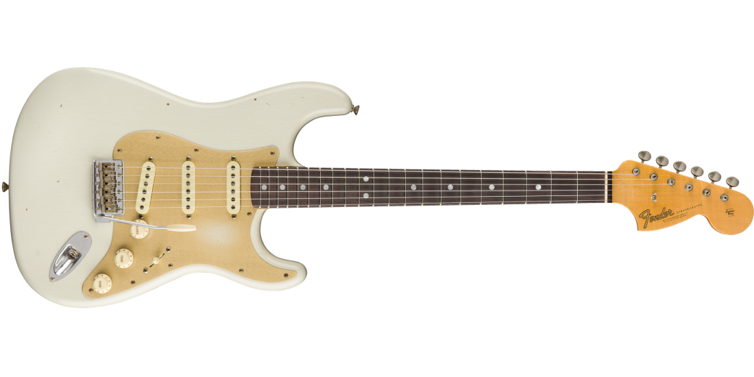 Limited Big Head Stratocaster Journeyman Relic - Aged Olympic White