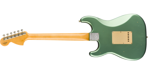 Limited Big Head Stratocaster Journeyman Relic - Aged Sherwood Green Metallic