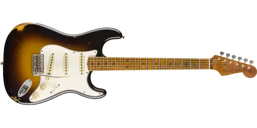 2019 Limited Roasted Tomatillo Stratocaster Relic - Wide Fade 2-Colour Sunburst