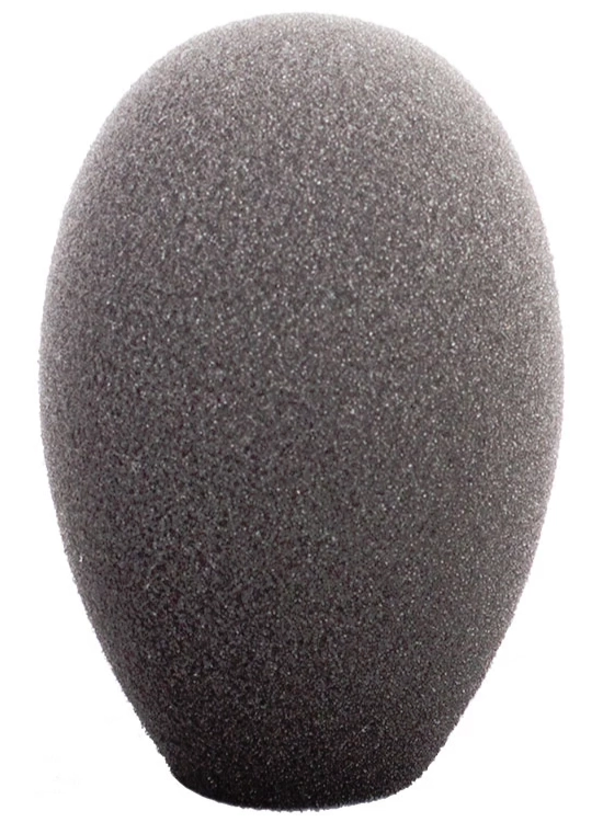 Solid Foam Teardrop Popscreen - Gray