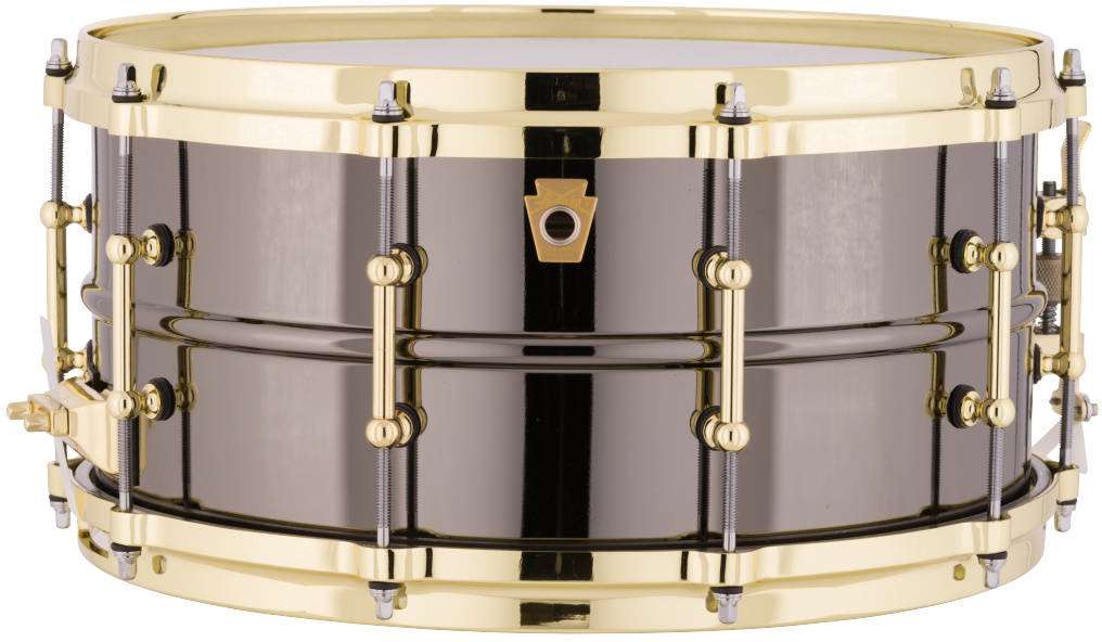 Black Beauty Brass Snare with Tube Lugs - 6.5x14\'\'