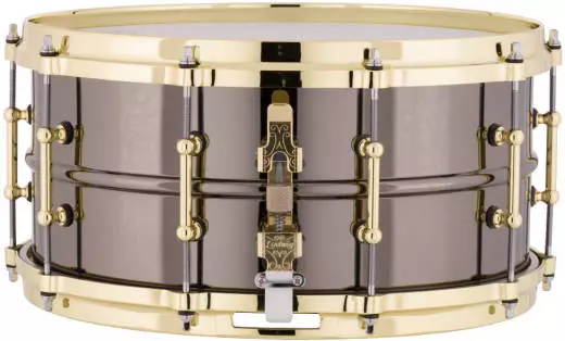 Black Beauty Brass Snare with Tube Lugs - 6.5x14\'\'