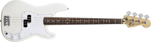 Standard Precision Bass - Rosewood Neck in Arctic White