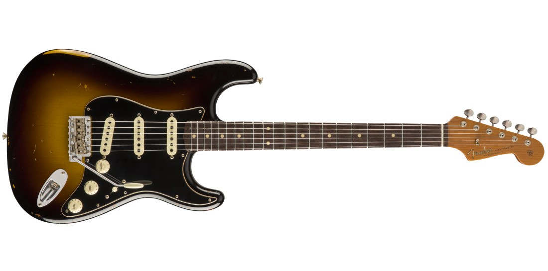 2019 Limited Edition Roasted Poblano Stratocaster Relic - Wide-Fade 2-Tone Sunburst
