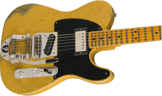 2019 Limited Edition \'50s Vibra Tele Heavy Relic - Aged Butterscotch Blonde