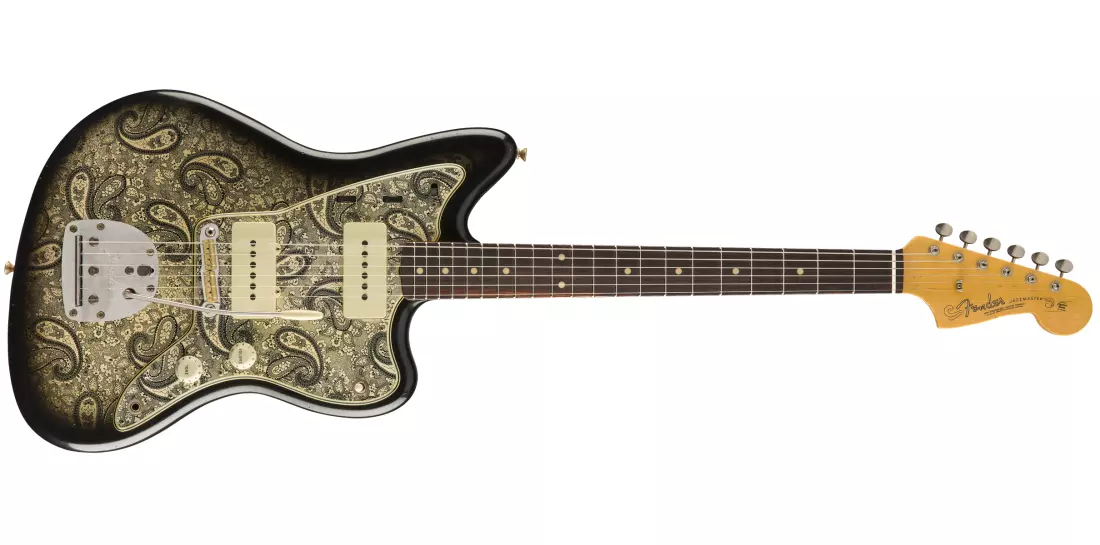 2019 Limited Edition Paisley Jazzmaster Journeyman Relic - Black Paisley