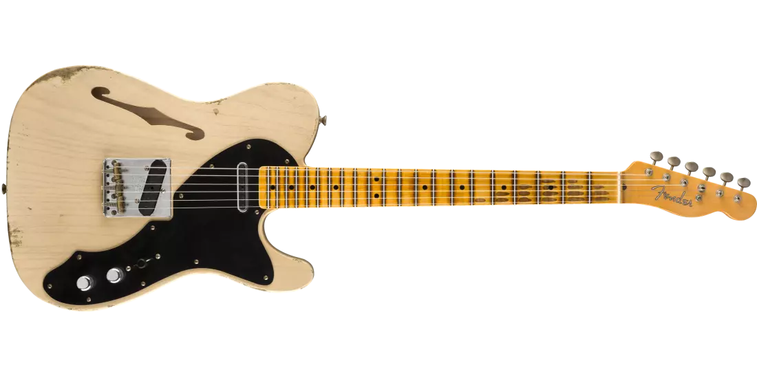 Limited Loaded Thinline Nocaster Relic - Aged Dirty White Blonde