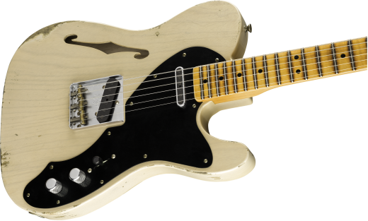Limited Loaded Thinline Nocaster Relic - Aged Dirty White Blonde