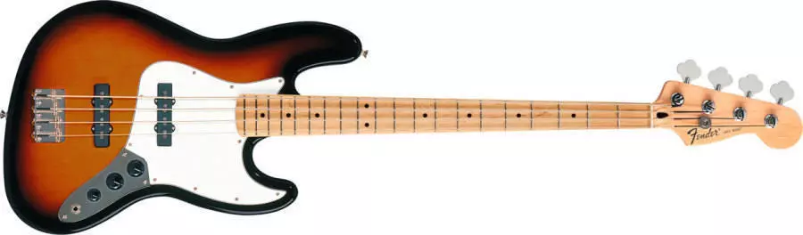Jazz Bass Standard - Manche en érable - Brown Sunburst