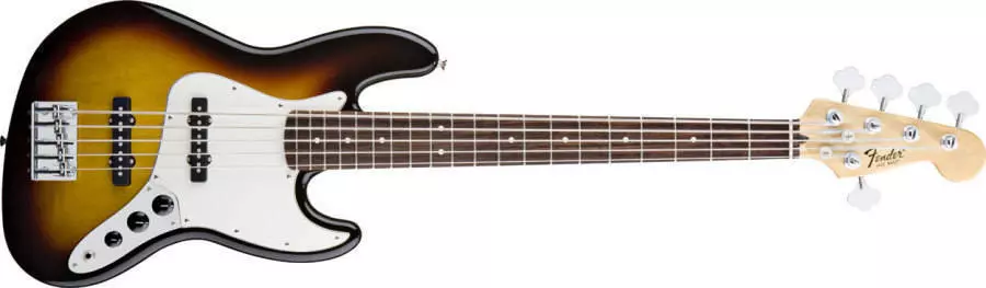 Standard Jazz Bass V - Brown Sunburst