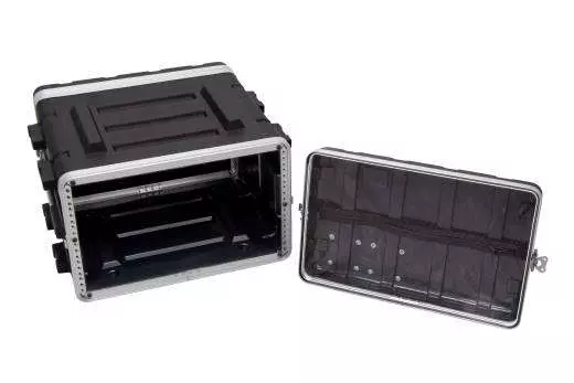 6U ABS Rack Case 16\'\' Deep