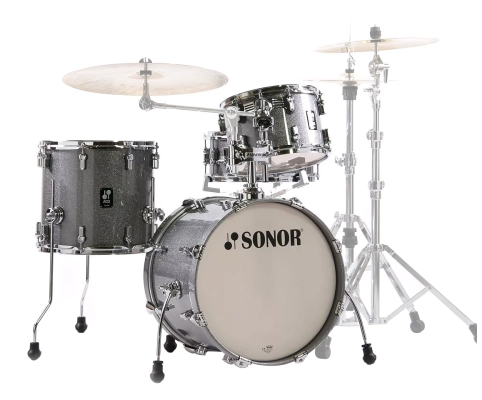 Sonor - AQ2 Bop 4-Piece Shell Pack (18,12,14,SD) - Titanium Quartz