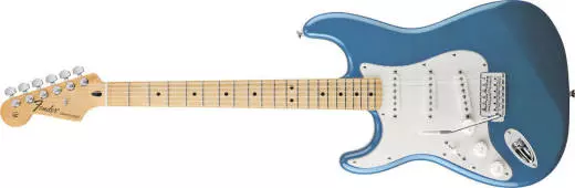 Standard Strat Left Handed - Maple in Lake Placid Blue