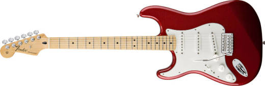 Standard Strat Left Handed - Maple in Candy Apple Red