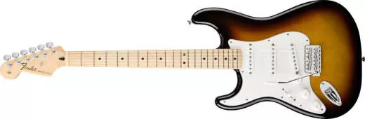 Standard Strat Left Handed - Maple in Brown Sunburst