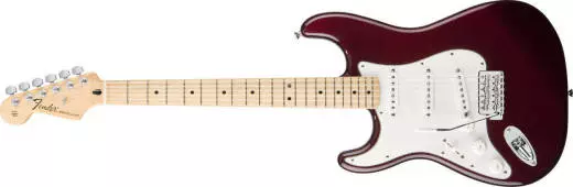 Standard Strat Left Handed - Maple in Midnight Wine