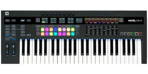 Novation - SL MkIII 49 Note Keyboard Controller with Sequencer