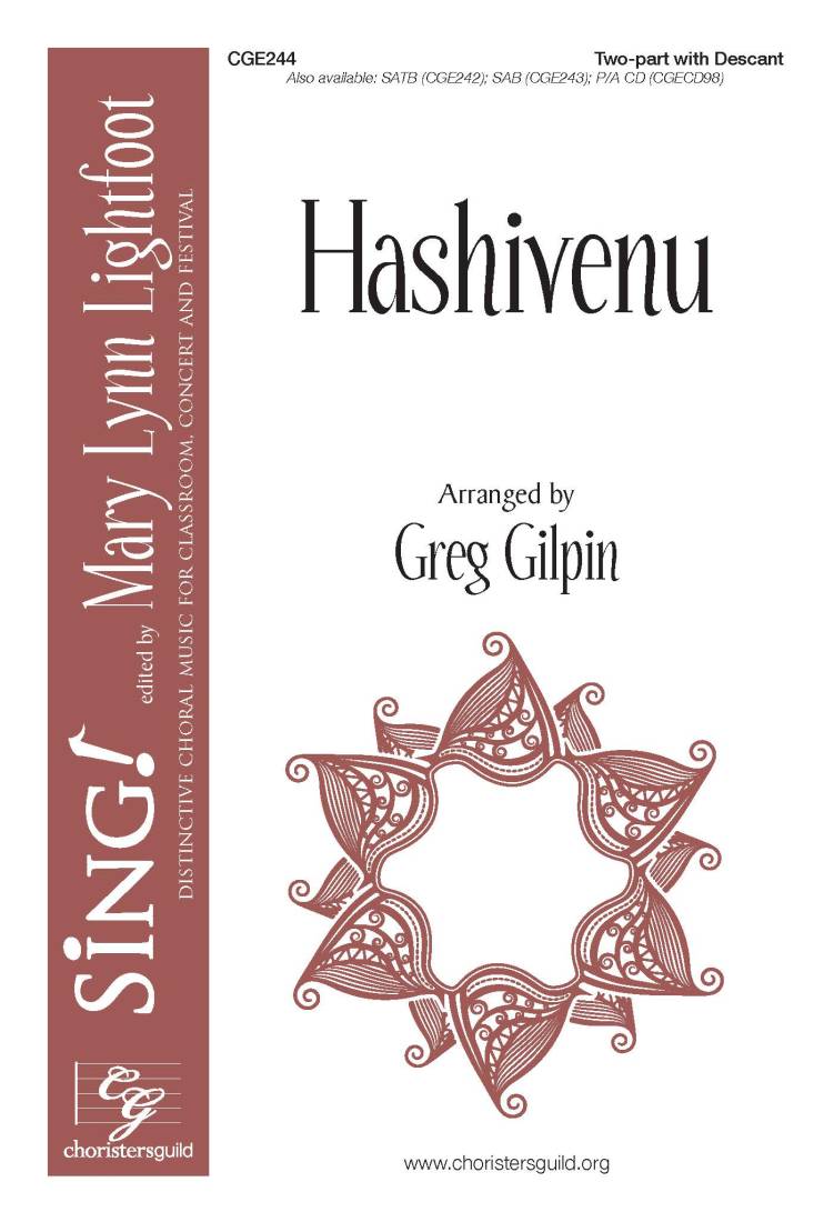 Hashivenu - Israeli/Gilpin - 2pt w/Descant