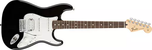 Standard Strat HSS - Rosewood Neck in Black