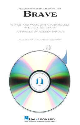 Hal Leonard - Brave - Bareilles/Antonoff/Snyder - ShowTrax CD