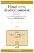 Carl Fischer - Howdidow, deediddleumday (Leatherwing Bat) - Courtney - 3pt Mixed