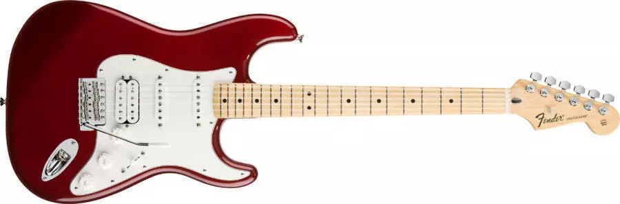 Standard Strat HSS - Maple Neck in Candy Apple Red
