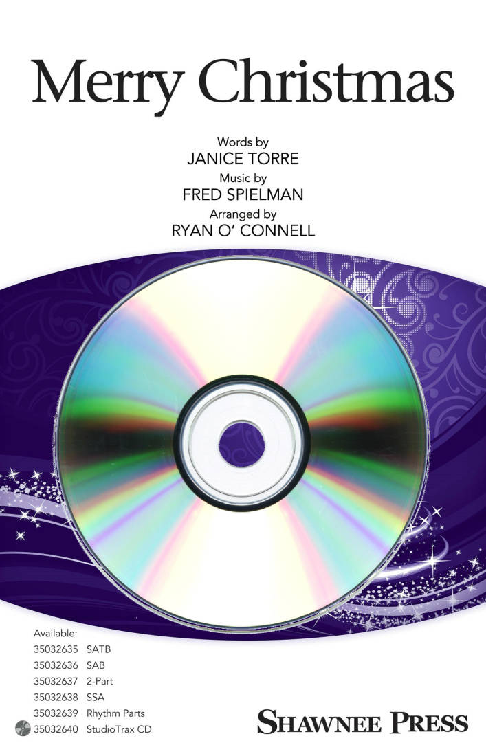 Merry Christmas - Torre/Spielman/O\'Connell - StudioTrax CD