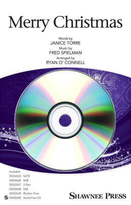 Merry Christmas - Torre/Spielman/O\'Connell - CD StudioTrax