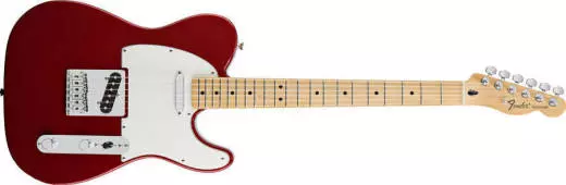 Tele Standard - Manche en rable - Candy Apple Red