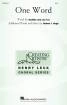 Hal Leonard - One Word - Hugh - SAB