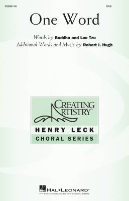 Hal Leonard - One Word - Hugh - SAB