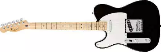 Tele Standard gauchre - Manche en rable - Noire