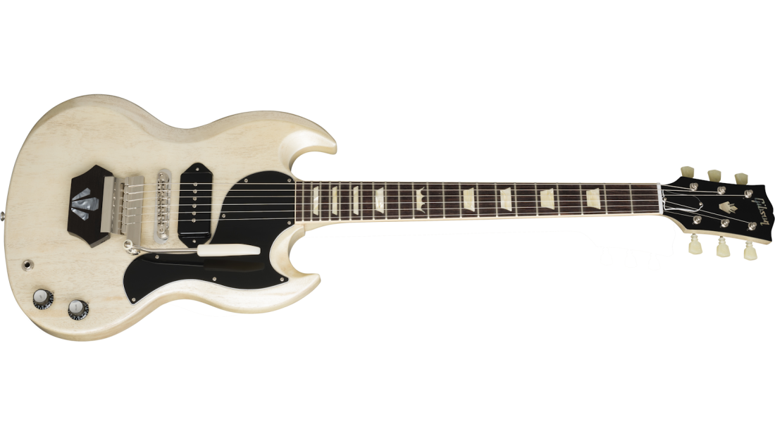 Brian Ray \'62 SG Junior Electric Guitar - White Fox