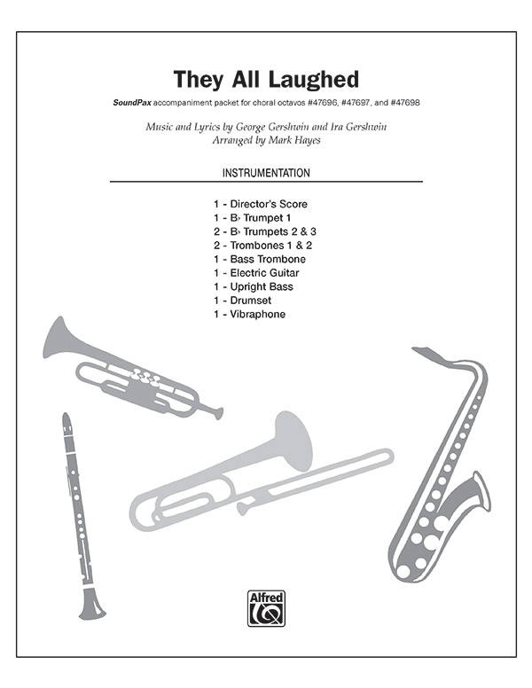 They All Laughed - Gershwin/Hayes - SoundPax Instrumental Accompaniment