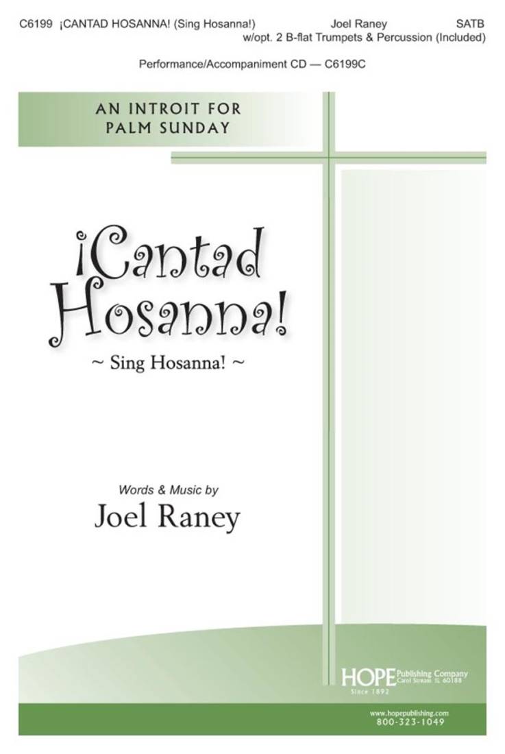 Cantad Hosanna! (Sing Hosanna) - Raney - SATB