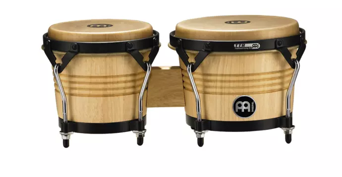 Luis Conte Signature Wood Bongo - Natural