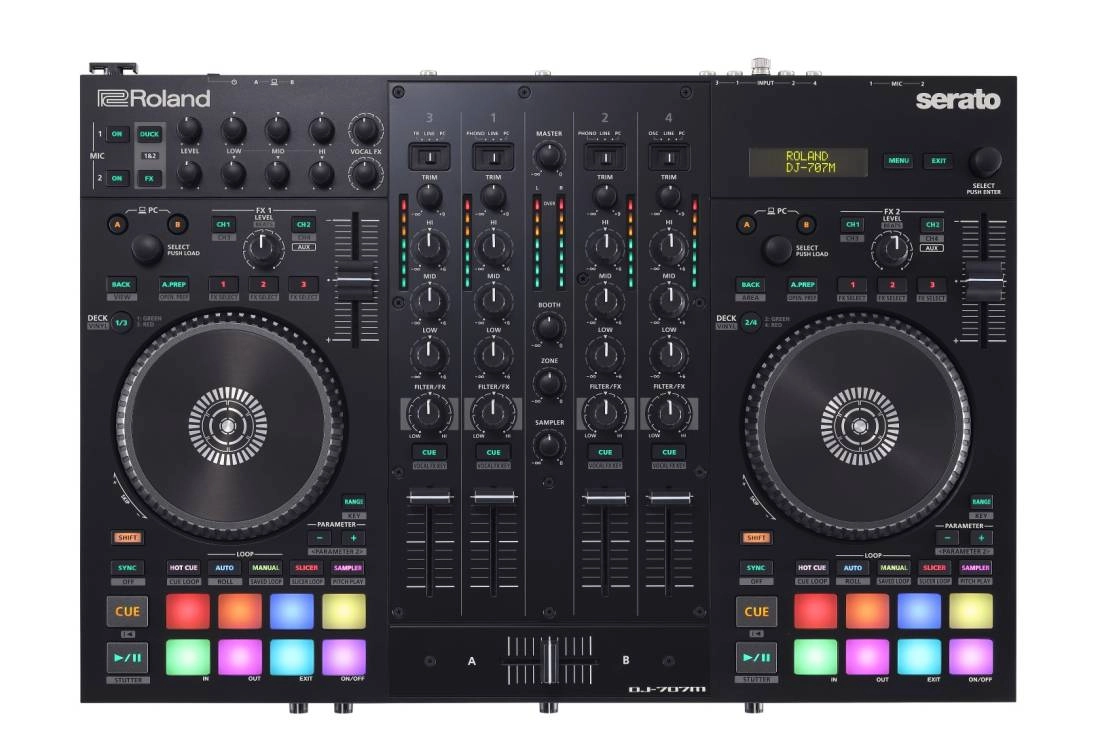 DJ-707M 4-Channel Controller for Mobile DJs