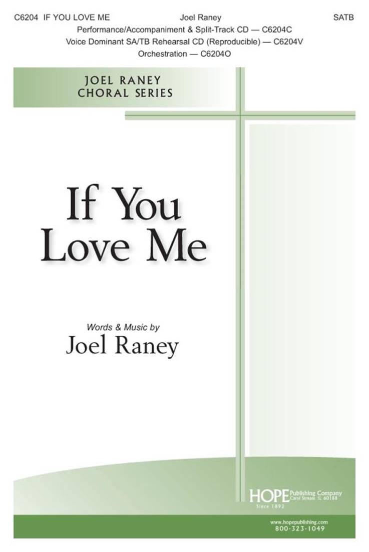If You Love Me - Raney - SATB