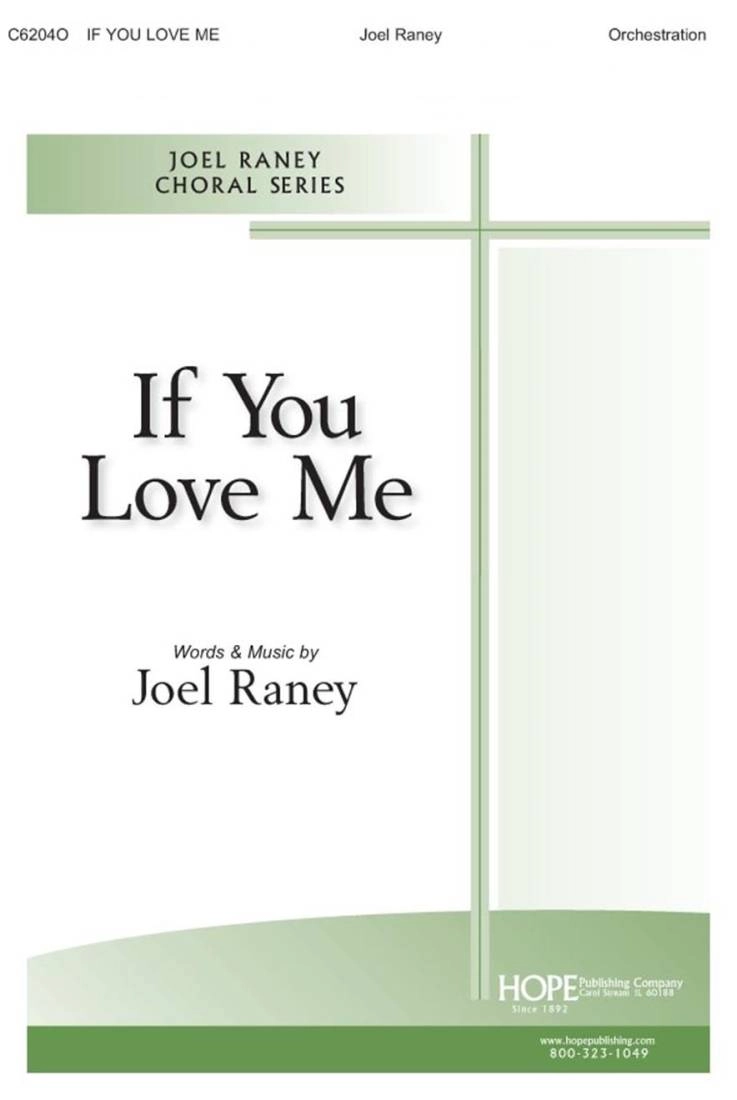 If You Love Me - Raney - Orchestration