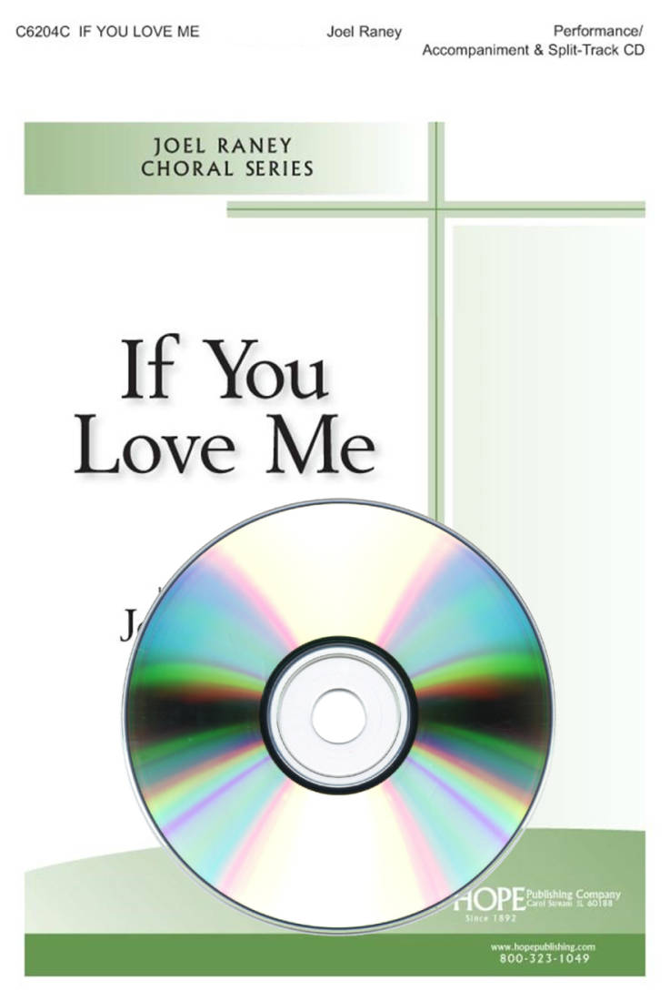 If You Love Me - Raney - Performance /Accompaniment /Split-Track CD