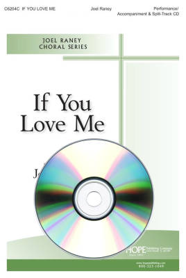 Hope Publishing Co - If You Love Me - Raney - Performance /Accompaniment /Split-Track CD