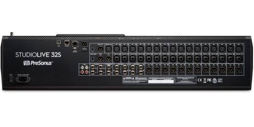 StudioLive 32S 32-channel 26 Bus Digital Mixer/Recorder/Interface