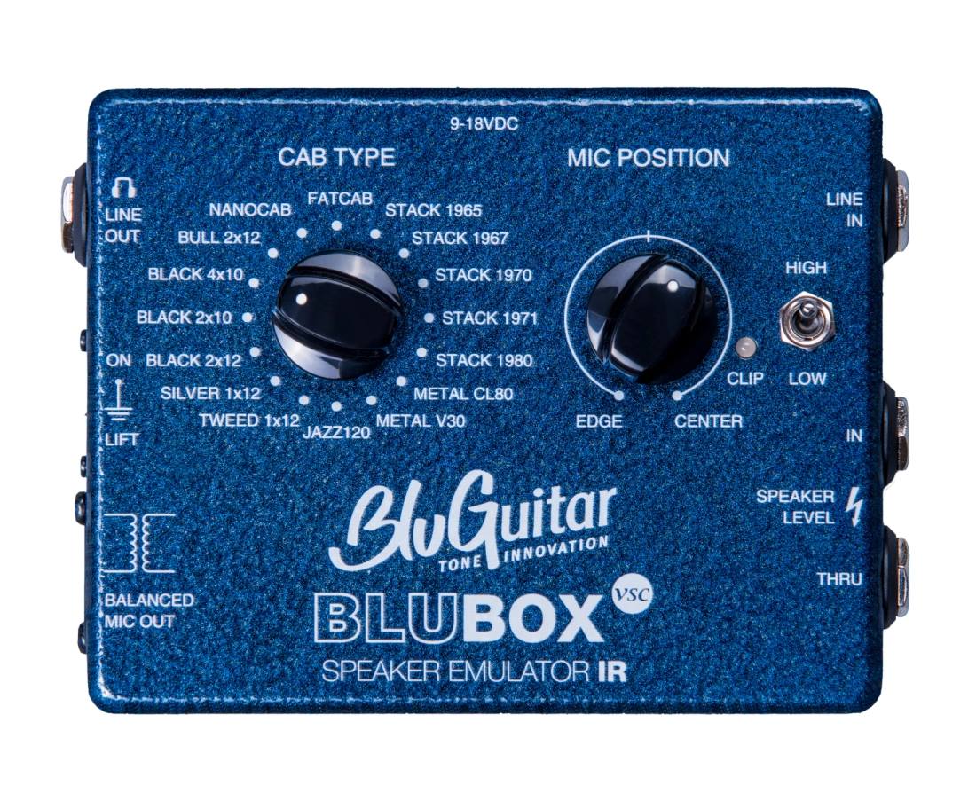 BluBOX Impulse Response Speaker Emulator