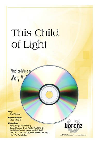 This Child of Light - McDonald - Performance /Accompaniment /Split-track CD