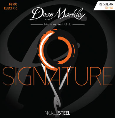 Dean Markley - Nickel Steel 10-46 Reg Electric Guitar Strings