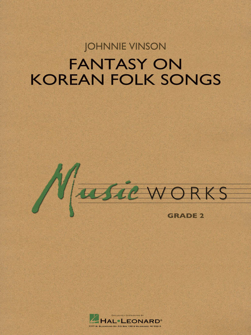 Fantasy on Korean Folk Songs - Vinson - Concert Band - Gr. 2