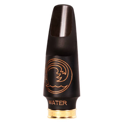 Theo Wanne - Elements Series: Water Alto Sax Mouthpiece, Hard Rubber - 3