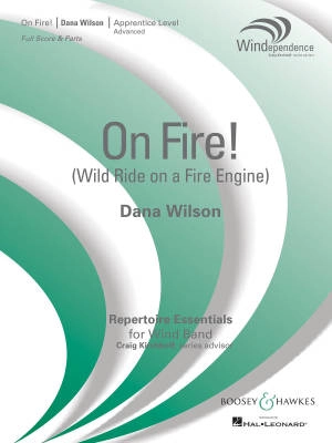 Boosey & Hawkes - On Fire! (Wild Ride on a Fire Engine) - Wilson - Concert Band - Gr. 3