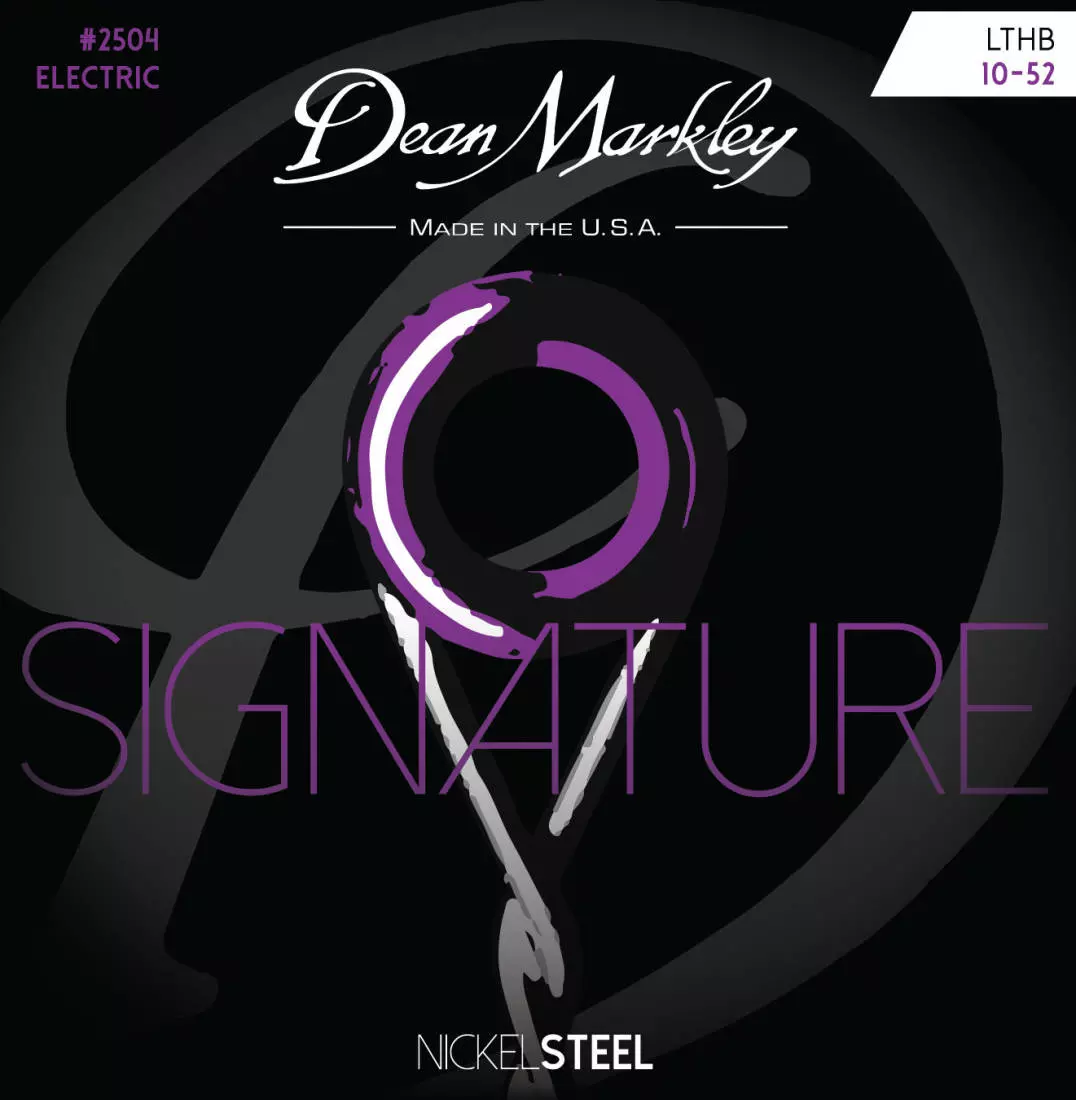 Nickel Steel 10-52 Light Top/Heavy Bottom Electric Guitar Strings